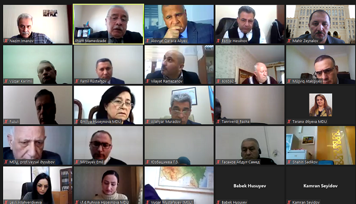 Professor İlham Məmmədzadə elmi seminarda iqtisadiyyata müasir fəlsəfi yanaşmalardan danışıb