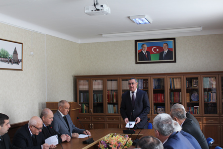 Очередное занятие «Лектория Гейдара Алиева» посвящено 93-летнему юбилею Нахчыванской Автономной Республики