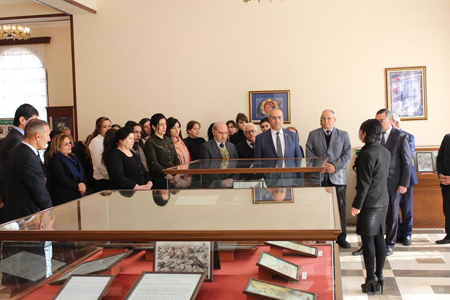 Сотрудники НАНА посетили Мемориальный музей Нахчыванского отделения
