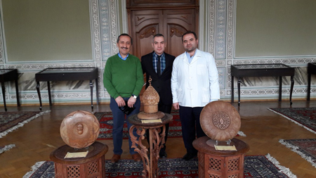 Professor of Turkey Gazi University visited ANAS Institute of Manuscripts