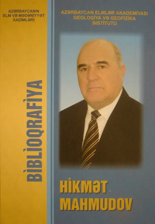 Bibliography of geologist scientist Hikmet Mahmudov published