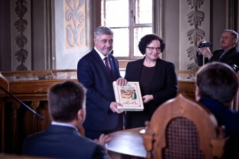 Presentation of a bulk of works by the outstanding Azerbaijani writer Jalil Mammadguluzadeh held in Lithuania