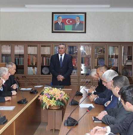 Presidium of ANAS Nakhchivan Branch discussed several issues