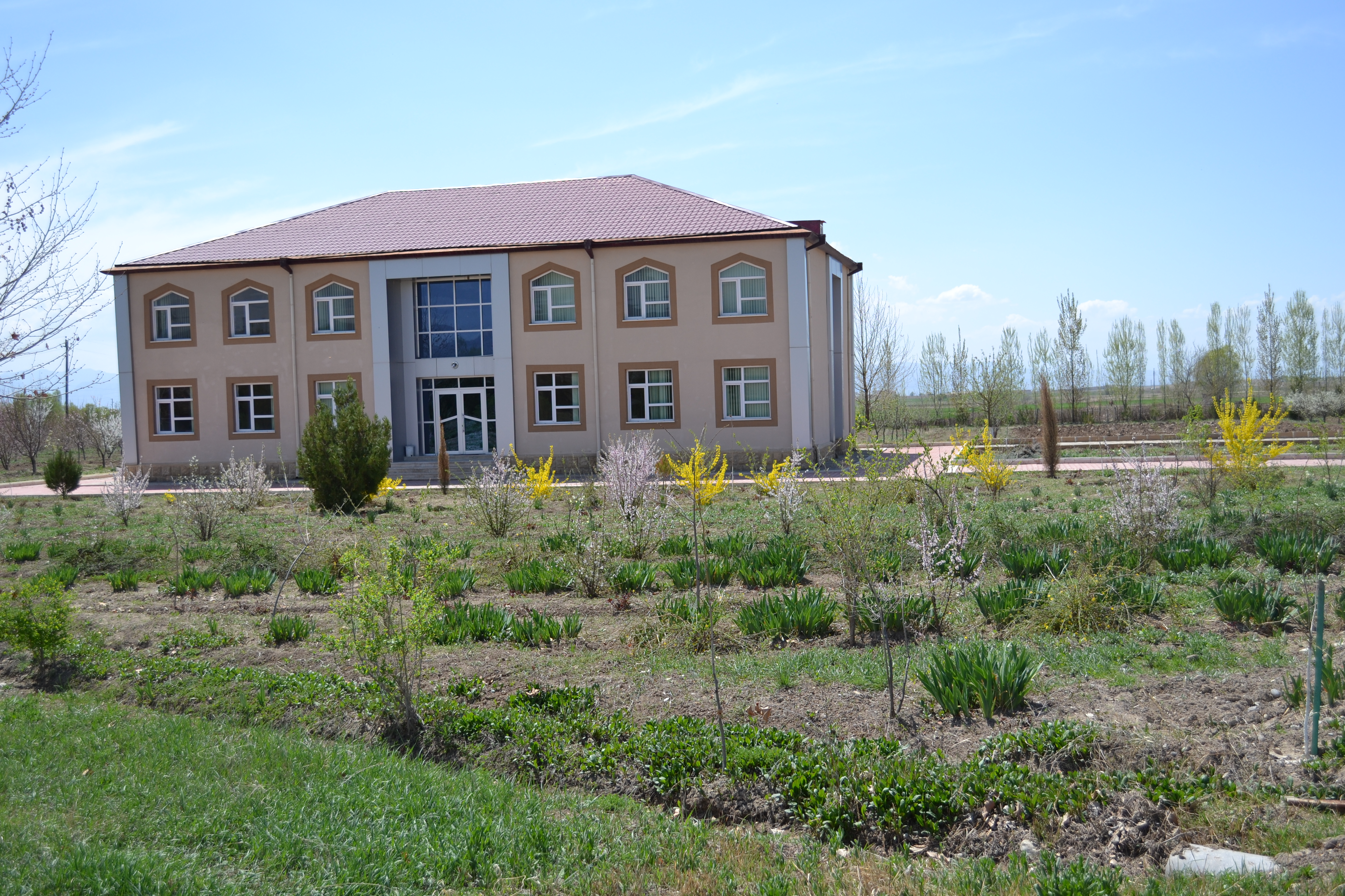 Botanical garden of Nakhchivan Branch planted new trees and decorative flower bushes