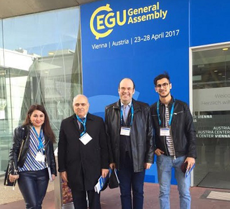 Азербайджанские ученые принимают участие в заседании Генеральной ассамблеи Европейского союза геологических наук
