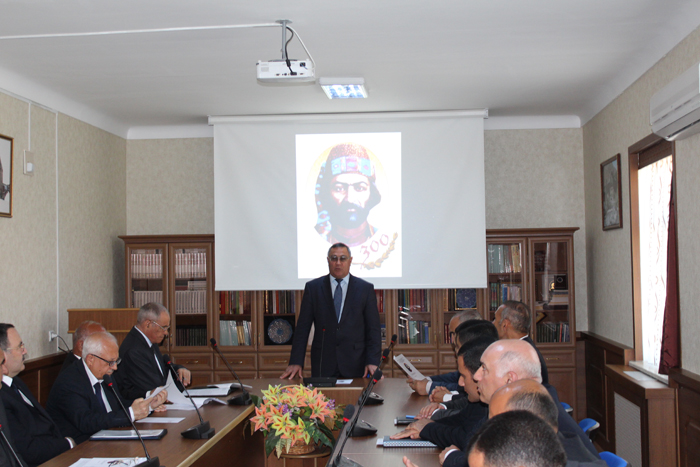 В Нахчыванском отделении отмечен 300-летний юбилей великого азербайджанского поэта Моллы Панаха Вагифа