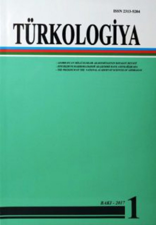 “Türkologiya” jurnalının 2017-ci il üçün birinci nömrəsi çapdan çıxıb