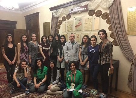 ANAS Huseyn Javid’s Memorial Flat held an open lesson for the groups of students "SABAH"