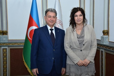 ANAS President, Academician Akif Alizadeh met with the Ambassador of the Republic of Bulgaria in our country