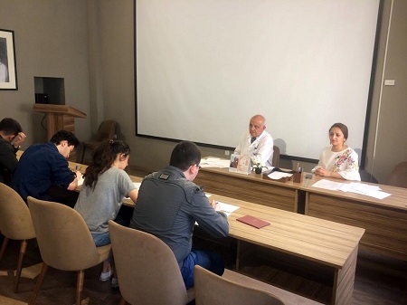 Carried out the summer exam session in master studies of the Institute of Petrochemical Processes