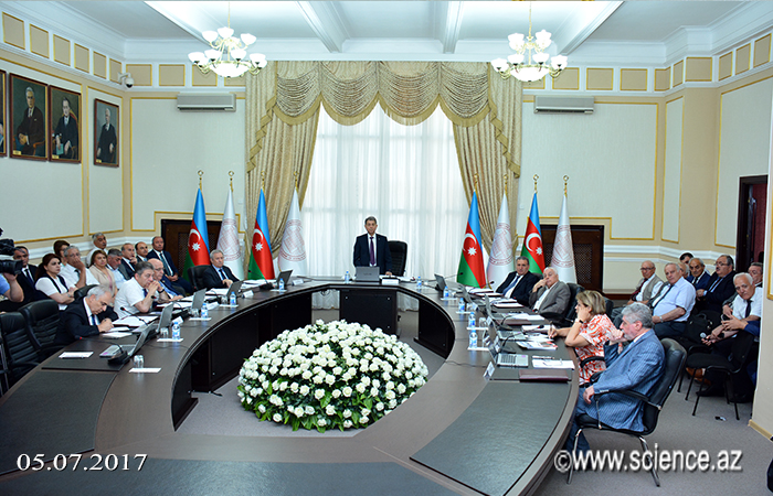 Presidium of ANAS held a meeting