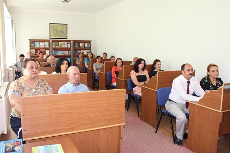 Presentation of new publications at Nakhchivan Department of ANAS