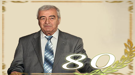 We congratulate famous scientist-geologist of ANAS on the occasion of 80th jubilee!
