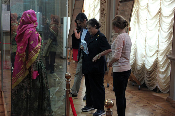 Princess of the Thailand Kingdom visited the National Museum of Azerbaijan History