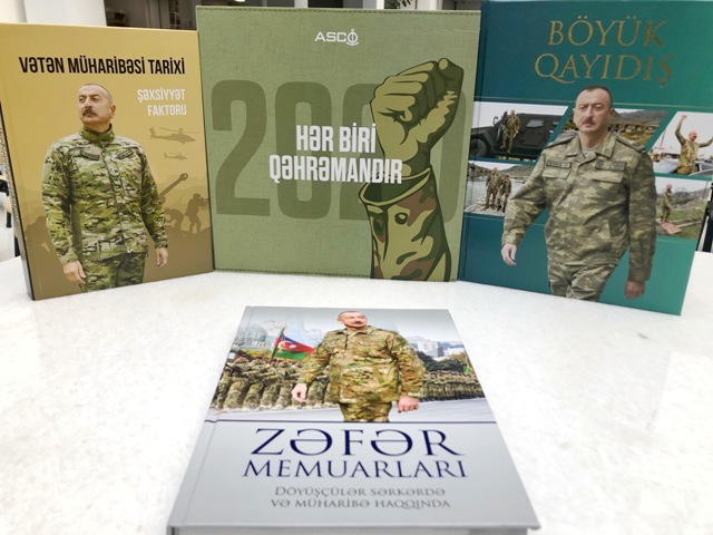 MEK-in fonduna Zəfər tarixi ilə bağlı kitablar daxil olub