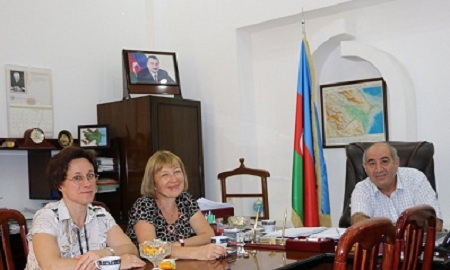 Ukraynalı alimlər AMEA-nın Respublika Seysmoloji Xidmət Mərkəzi ilə tanış olublar