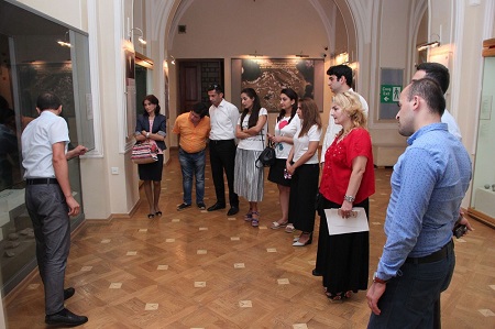 Молодежь Сабаильского района побывала в Национальном музее истории Азербайджана