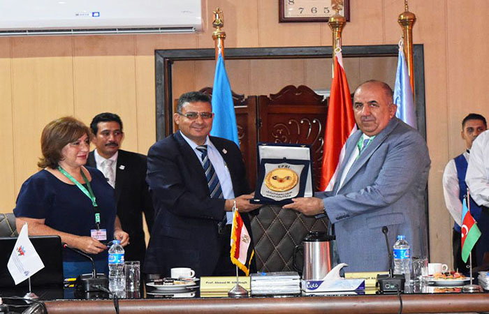 Scientists of the Institute of Petrochemical Processes were on a business trip in Egypt