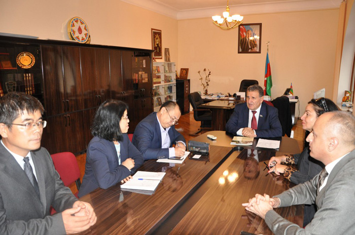A meeting with a delegation of Chinese Social Sciences Academy held