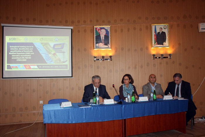 A regional course has been organized at the Institute of Genetic Resources