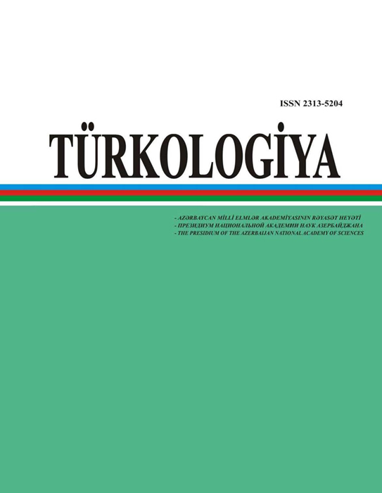 “Türkologiya” jurnalının bu ilə olan 3-cü sayı işıq üzü görüb