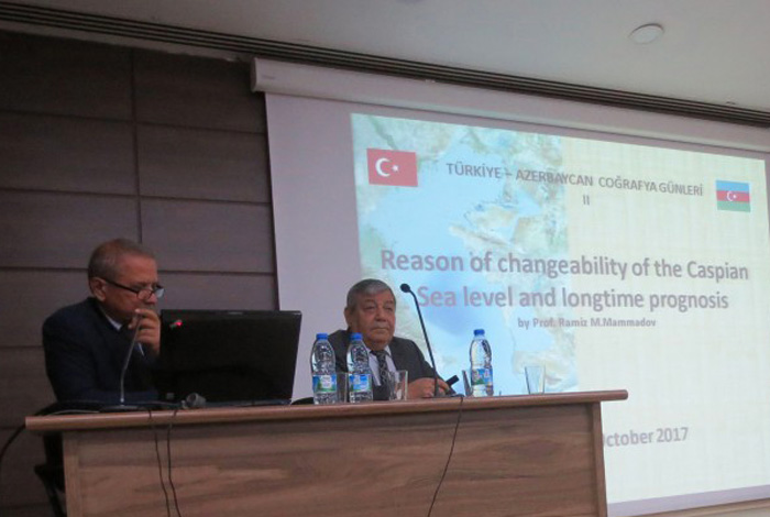 Академик Рамиз Мамедов принял участие во II Турецко-азербайджаских днях географии