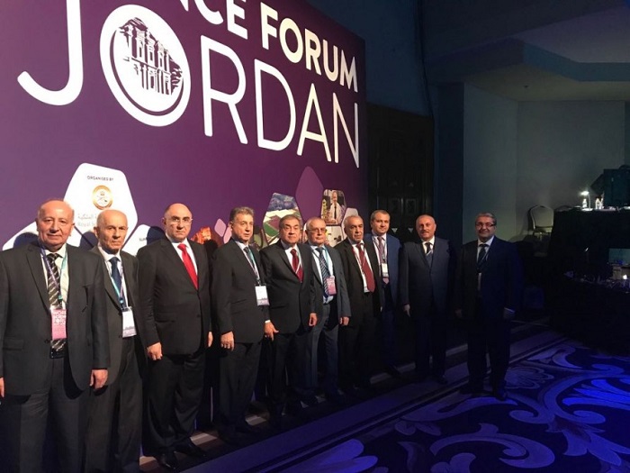AMEA-nın prezidenti İordaniyada keçirilən Dünya Elm Forumunda iştirak edir