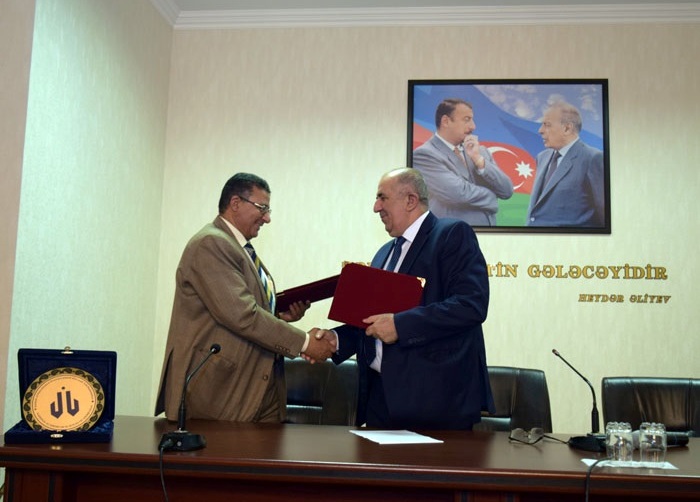 Signed memorandum between Institute of Petrochemical Processes and Egyptian Egyptian Petroleum Research Institute Research Institute