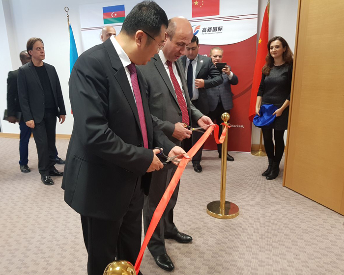 Azərbaycan-Çin Texnologiya Transferi Mərkəzinin açılışı olub
