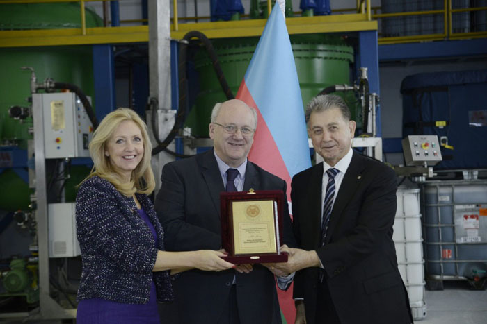AMEA-nın Yüksək Texnologiyalar Parkında “Millers Oils Azerbaijan” MMC-nin istehsalat kompleksi açılıb