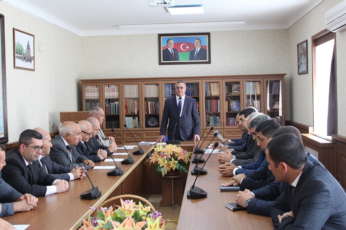 The next meeting of Presidium of Nakhchivan Division of ANAS
