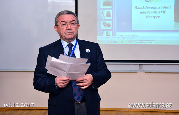 Начала работу международная конференция, посвященная 80-летнему юбилею академика Акифа Гаджиева