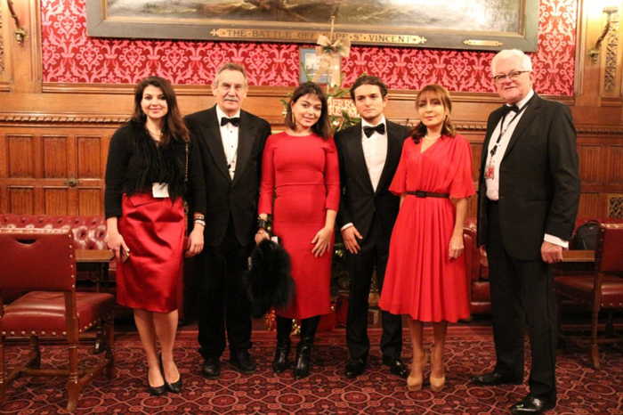 В Палате Лордов Великобритании, состоялось традиционное благотворительное рождественское мероприятие Англо–Азербайджанского Общества, которым также был отмечен 20-летний юбилей организации