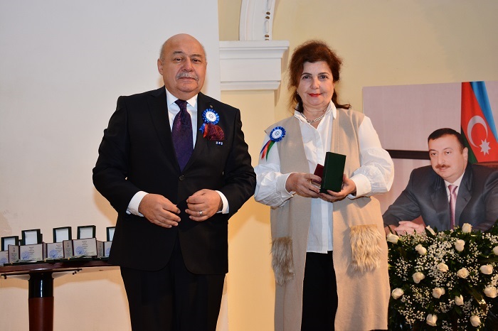 Head of the Department of Architecture and Art Institute awarded the "Taraggi" Medal
