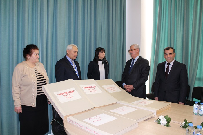 The Central Scientific Library and the "Azerbaijan" newspaper signed an agreement