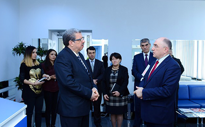 A meeting with the Ambassador of Algeria to Azerbaijan at the Institute of Information Technologies