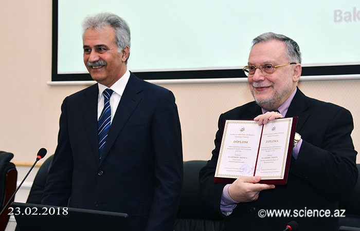Academician of the Georgian National Academy of Sciences elected “Honorary Doctor” of the Institute of Economics