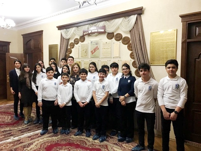 Huseyn Javid’s Memorial Flat hosted an open lesson for students