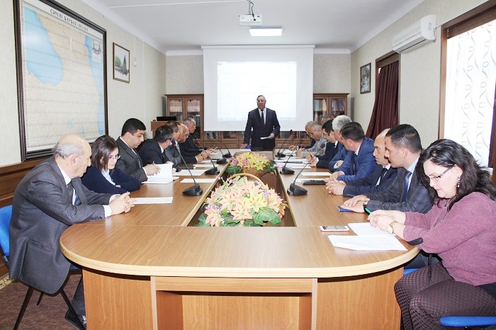 Состоялось заседание Президиума Нахчыванского отделения НАНА