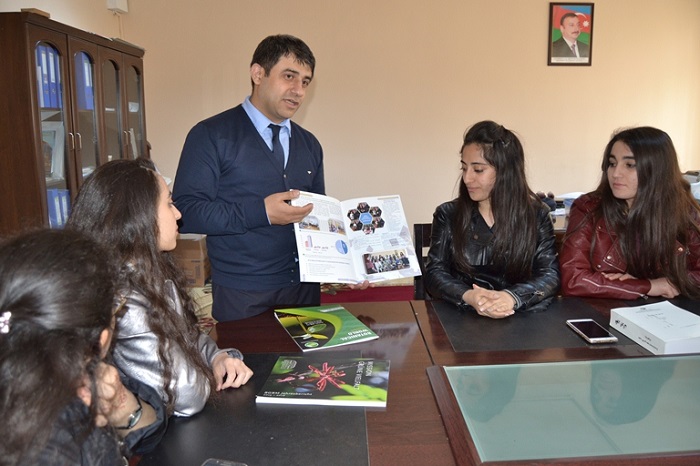 Students of the Baku State University, SABAH group visited ANAS Institute of Botany