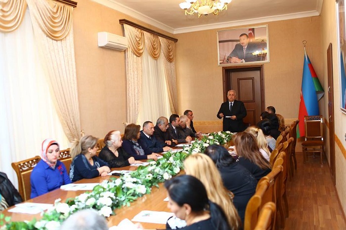 Presidium of Ganja Division of ANAS held a meeting