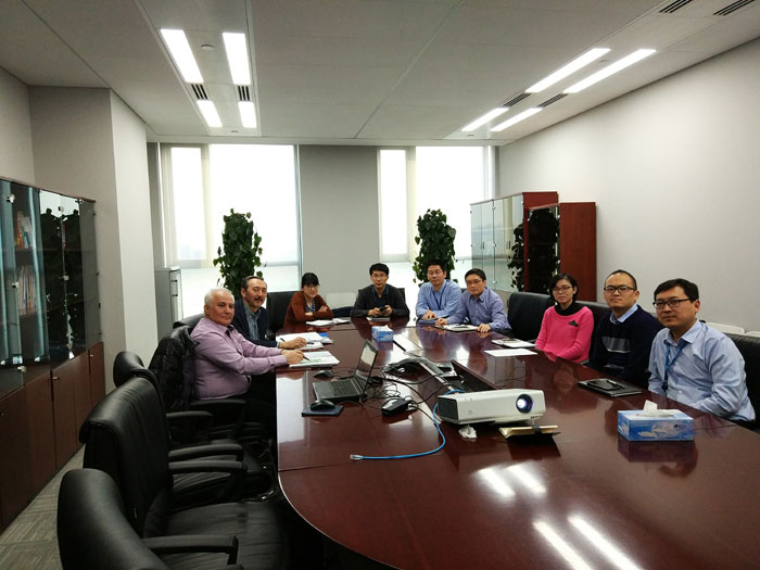 Employees of the Institute of Mathematics and Mechanics were on a business trip to China