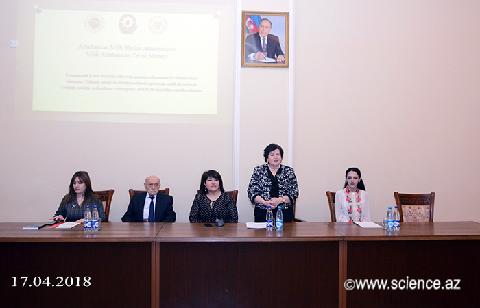 Прошла научная конференция, посвященная 95-летию со дня рождения общенационального лидера Гейдара Алиева