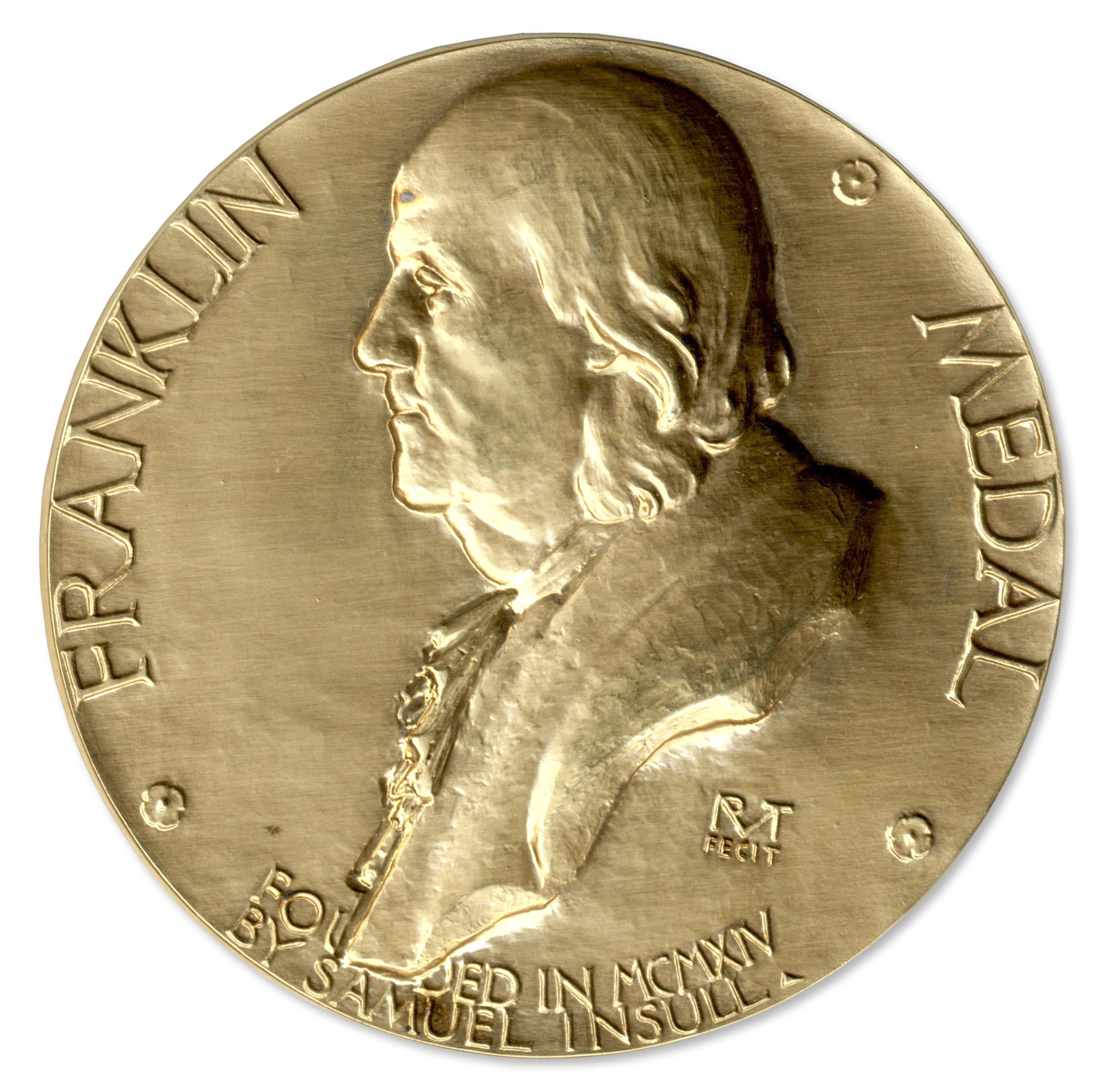 Announced the names of the winners of the "Benjamin Franklin Medal"