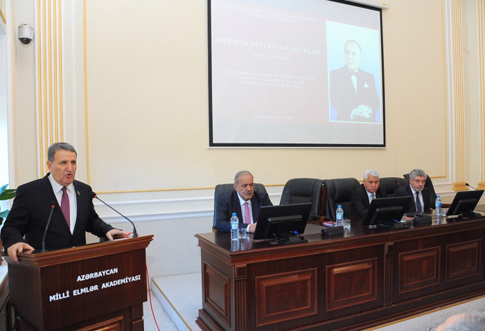 Held a scientific conference on "Heydar Aliyev and folklore"