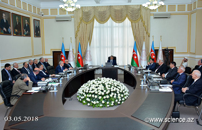 A joint meeting of ANAS and OJSC "Azerbaijan Industrial Corporation" held