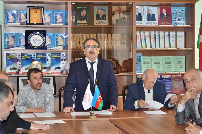 Academic Council of the Sheki Regional Scientific Center discussed a number of important