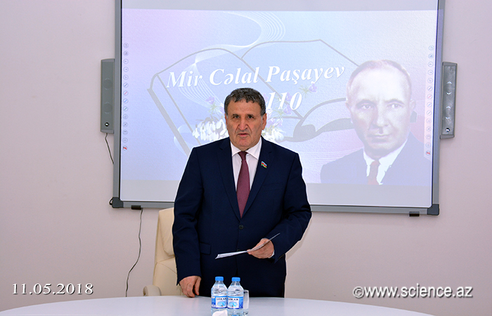 ANAS held the 110th anniversary of the outstanding writer Mir Jalal Pashayev