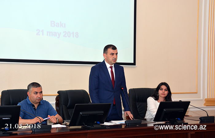A meeting of Council of Young Scientists and Specialists of ANAS devoted to the 100th anniversary of ADR
