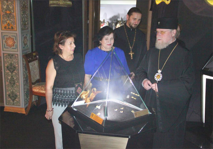 Архиепископ Бакинско-азербайджанской епархии русской православной церкви посетил Национальный музей истории Азербайджана